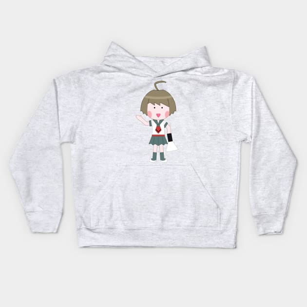 Smol Komaru Kids Hoodie by Maxigregrze